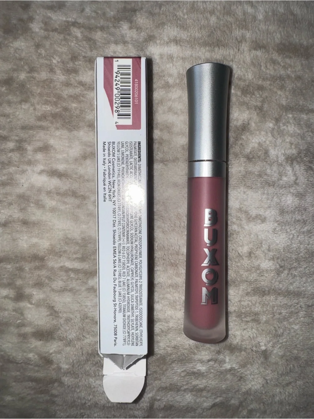 Buxom mauve lipstick